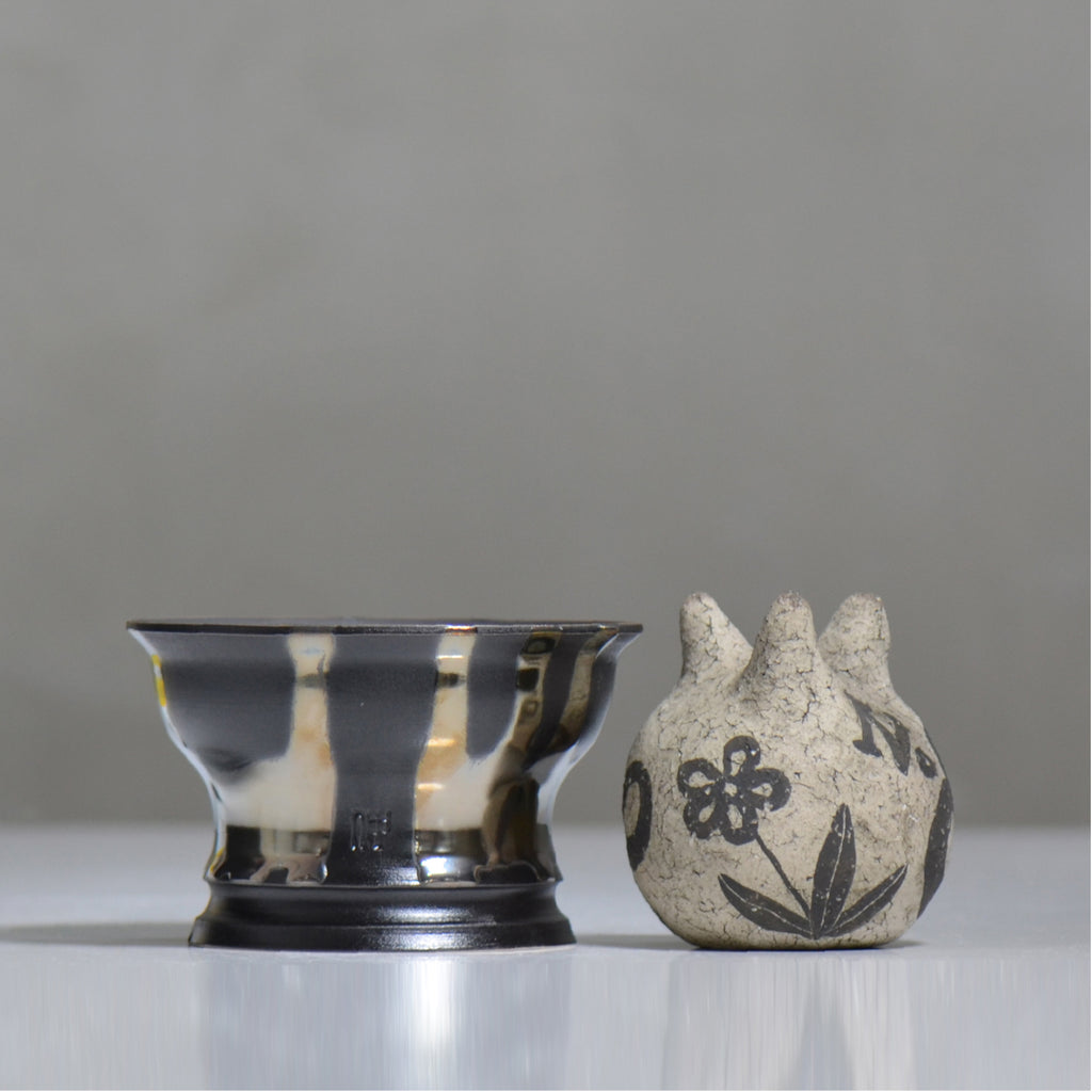 Naka / シルバーマダラ / no3_sm15_s / 約 φ12cm / 植木鉢