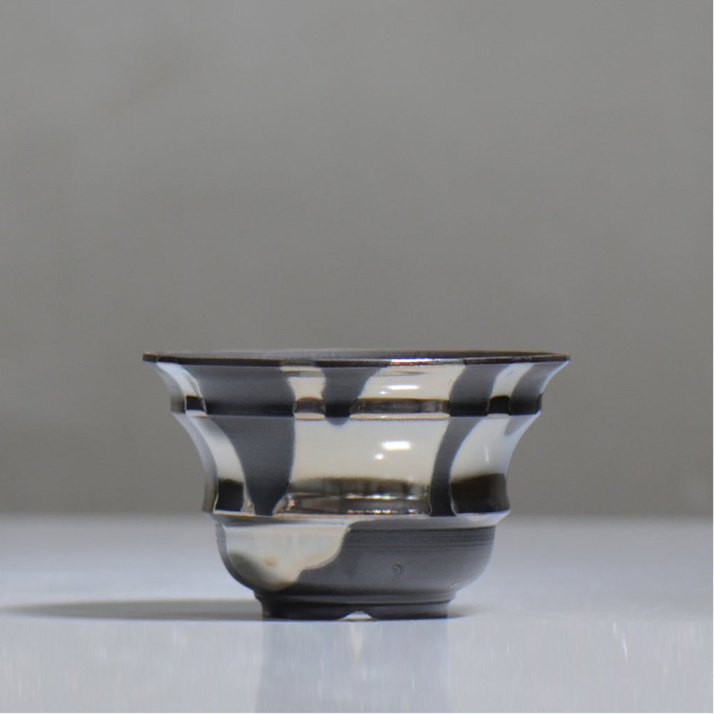 Naka / シルバーマダラ / no3_sm16_m / 約 φ12.5cm / 植木鉢