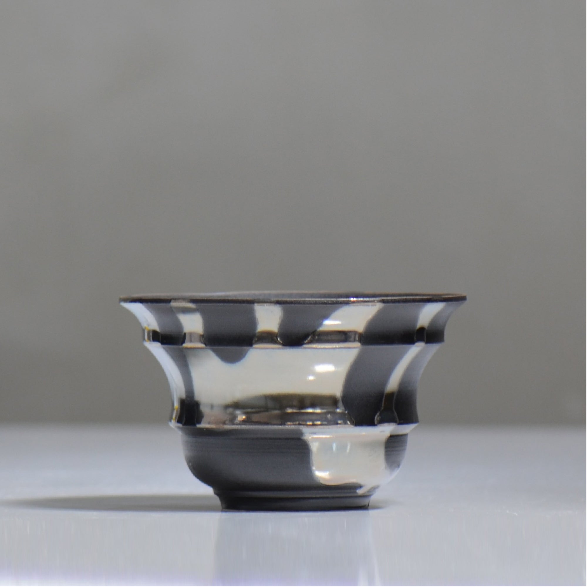 Naka / シルバーマダラ / no3_sm16_m / 約 φ12.5cm / 植木鉢