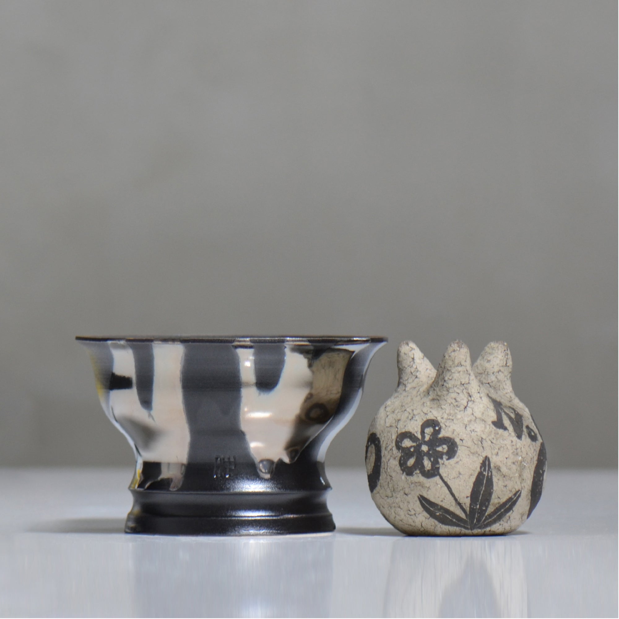 Naka / シルバーマダラ / no3_sm17_m / 約 φ13.2cm / 植木鉢 – ハチラボ