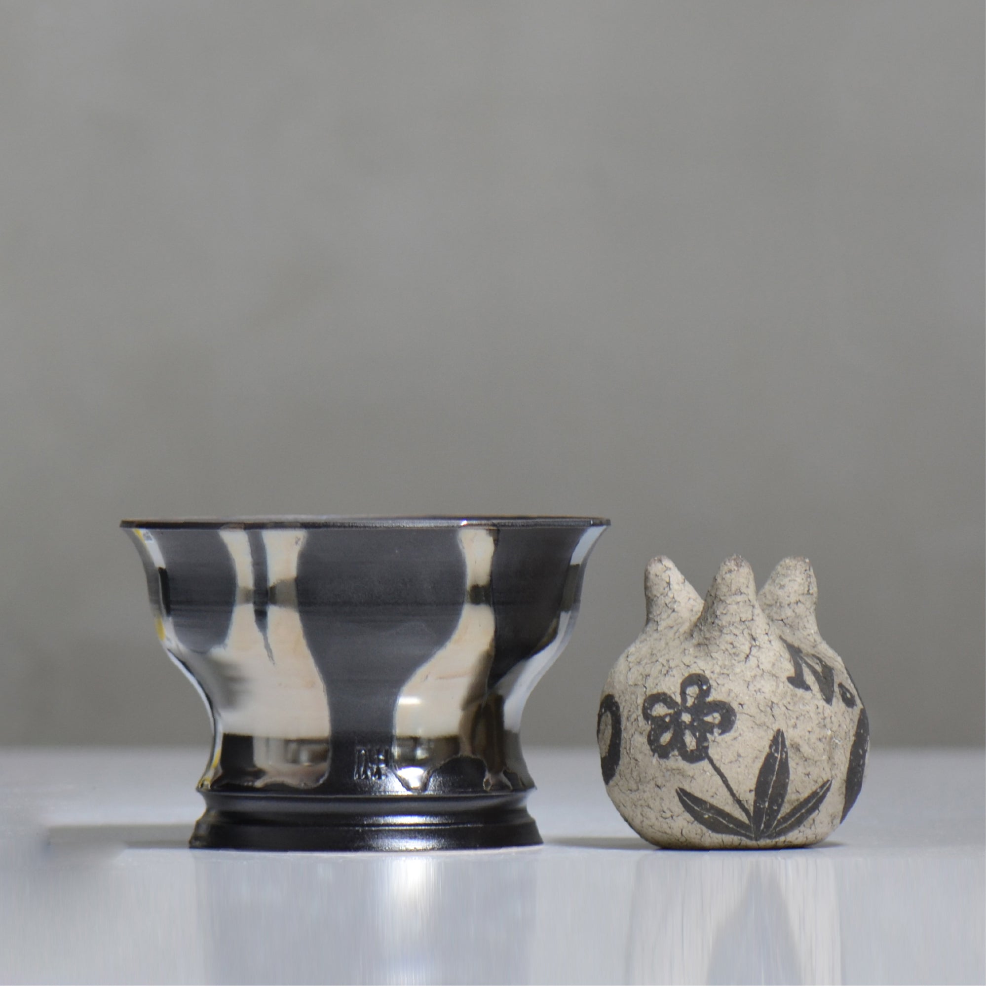 Naka / シルバーマダラ / no3_sm18_m / 約 φ14cm / 植木鉢