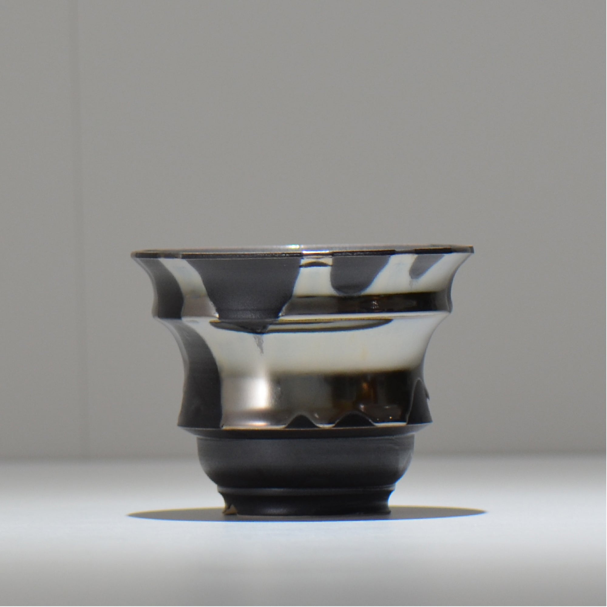 Naka / シルバーマダラ /  no_sm08_s / 約 φ11.5cm / 植木鉢