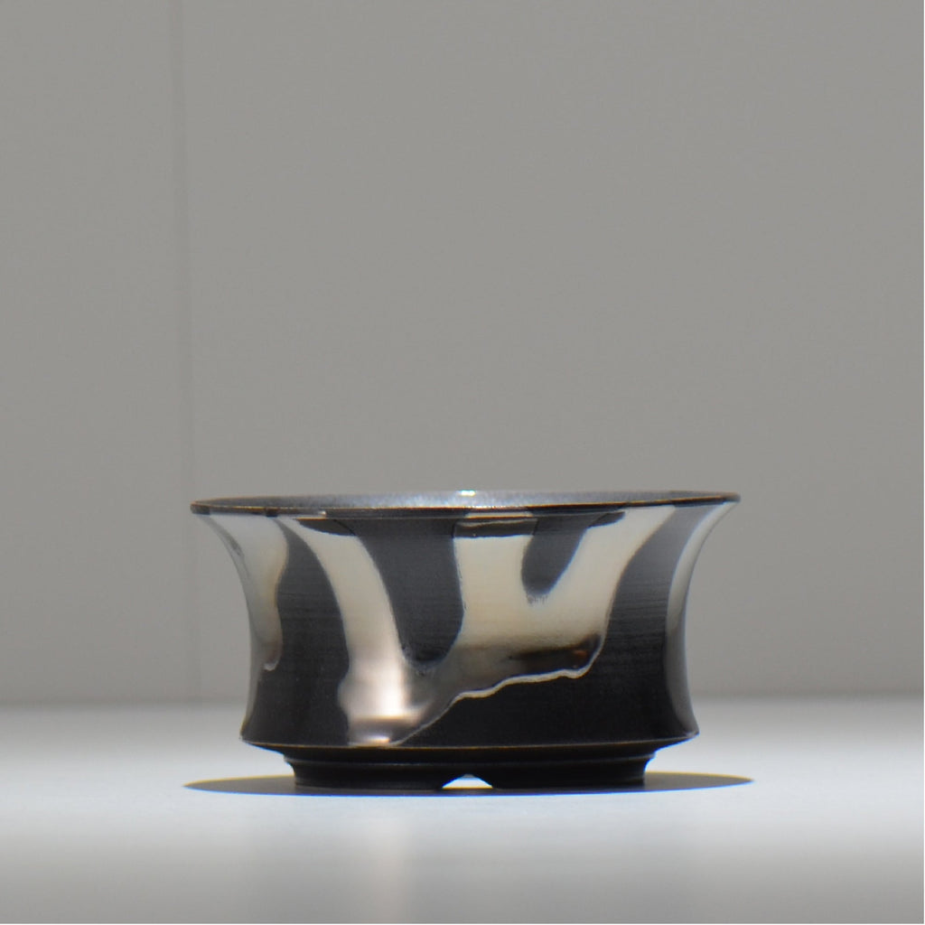 Naka / シルバーマダラ /  no_sm10_m / 約 φ13cm / 植木鉢