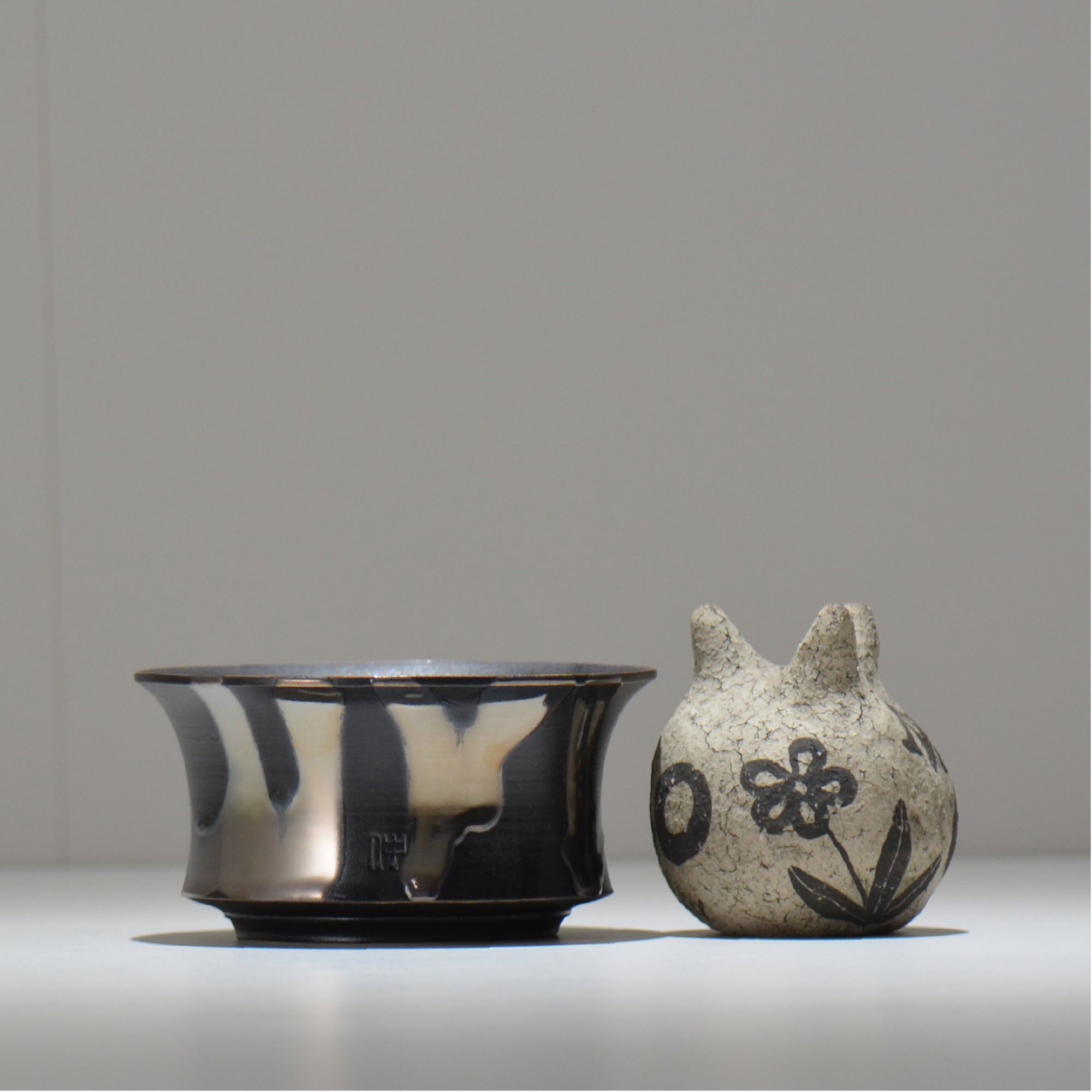 Naka / シルバーマダラ /  no_sm10_m / 約 φ13cm / 植木鉢