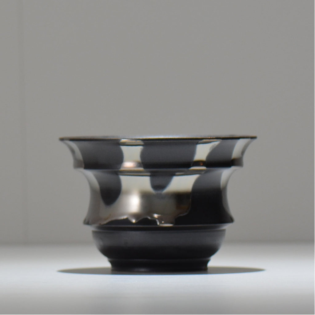 Naka / シルバーマダラ /  no_sm11_m / 約 φ14cm / 植木鉢