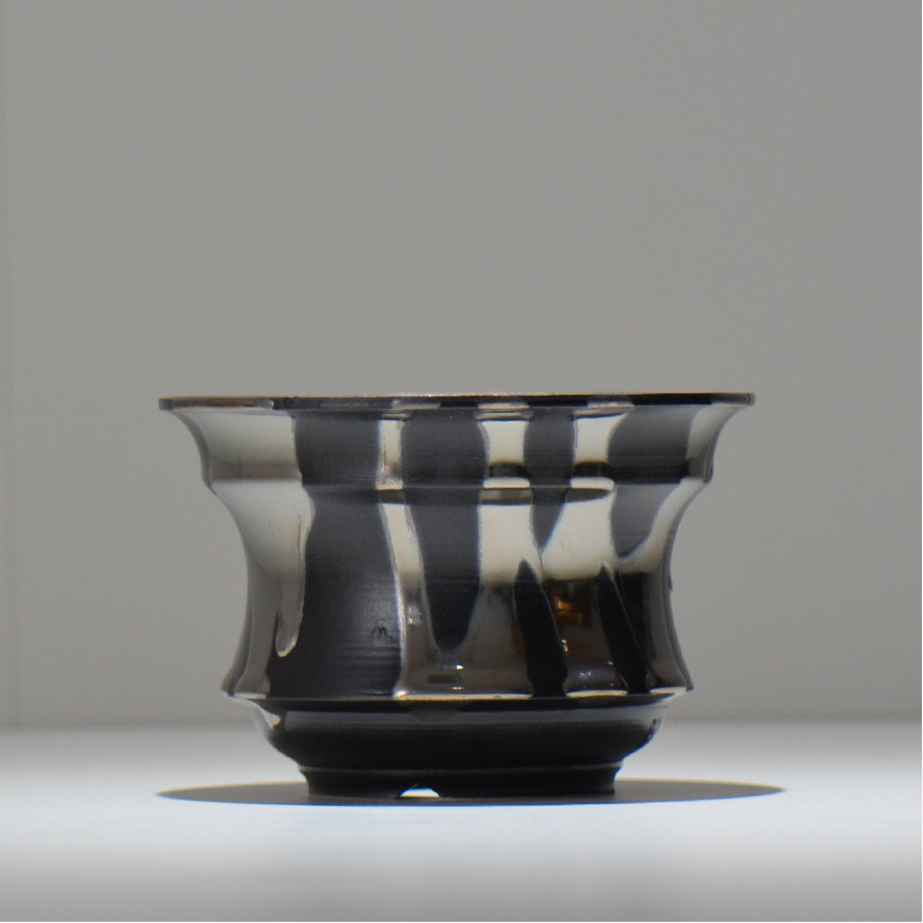 Naka / シルバーマダラ /  no_sm12_m / 約 φ15cm / 植木鉢