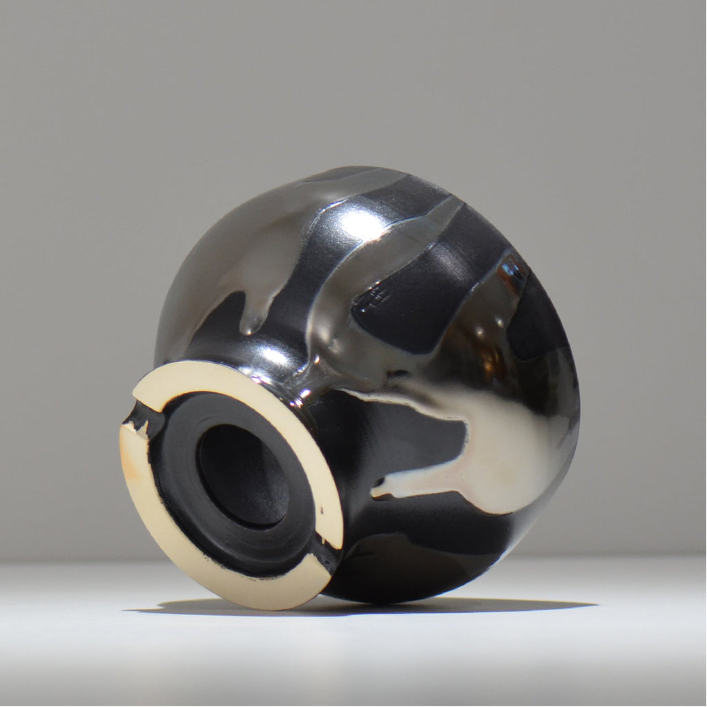 Naka / シルバーマダラ /  no_sm13_m / 約 φ14cm / 植木鉢