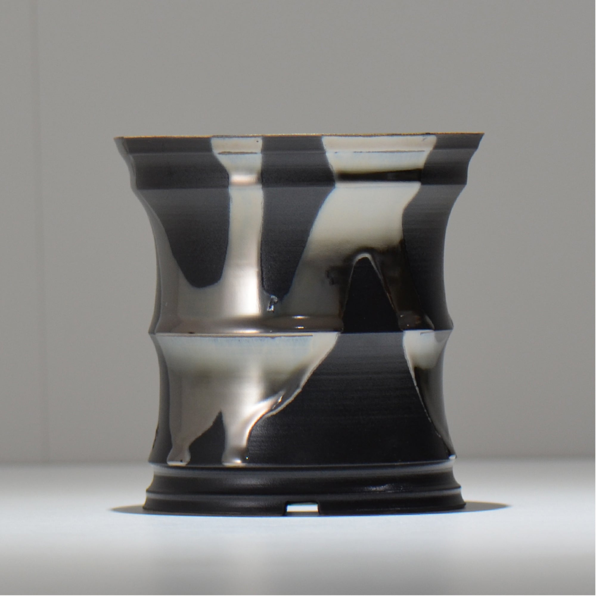 Naka / シルバーマダラ /  no_sm14_m / 約 φ14cm / 植木鉢