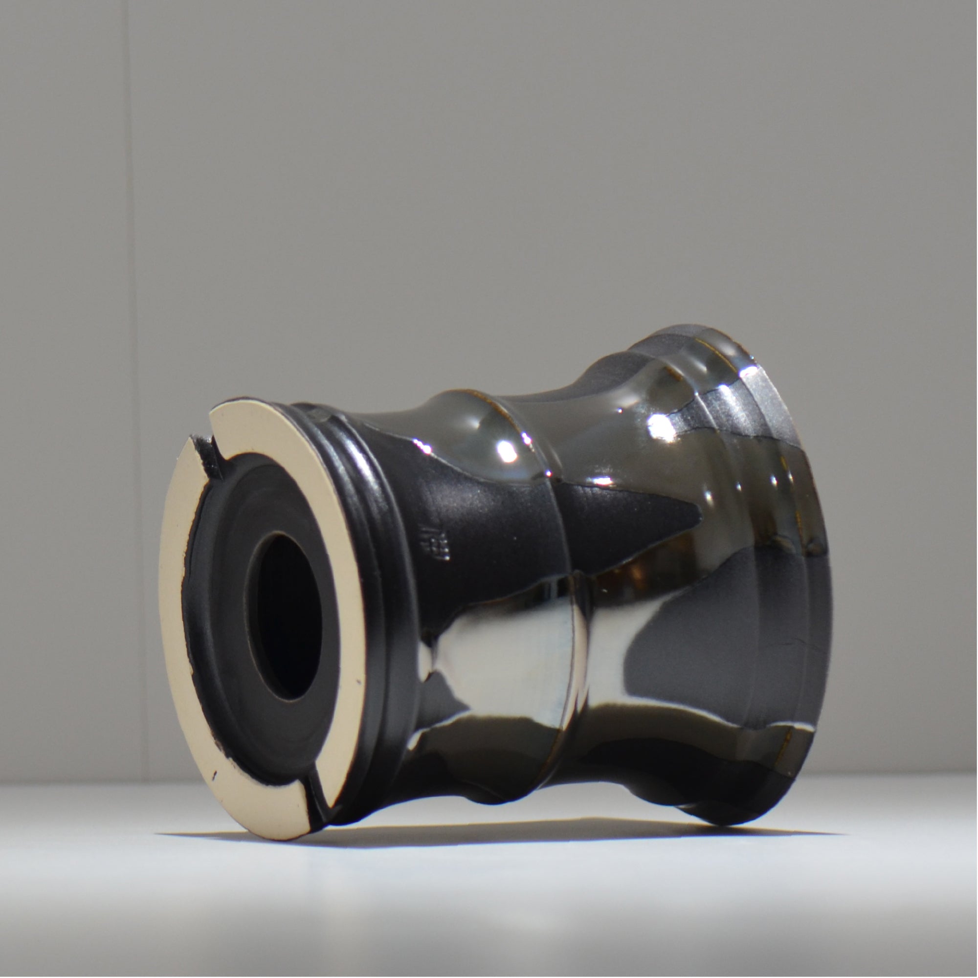 Naka / シルバーマダラ /  no_sm14_m / 約 φ14cm / 植木鉢