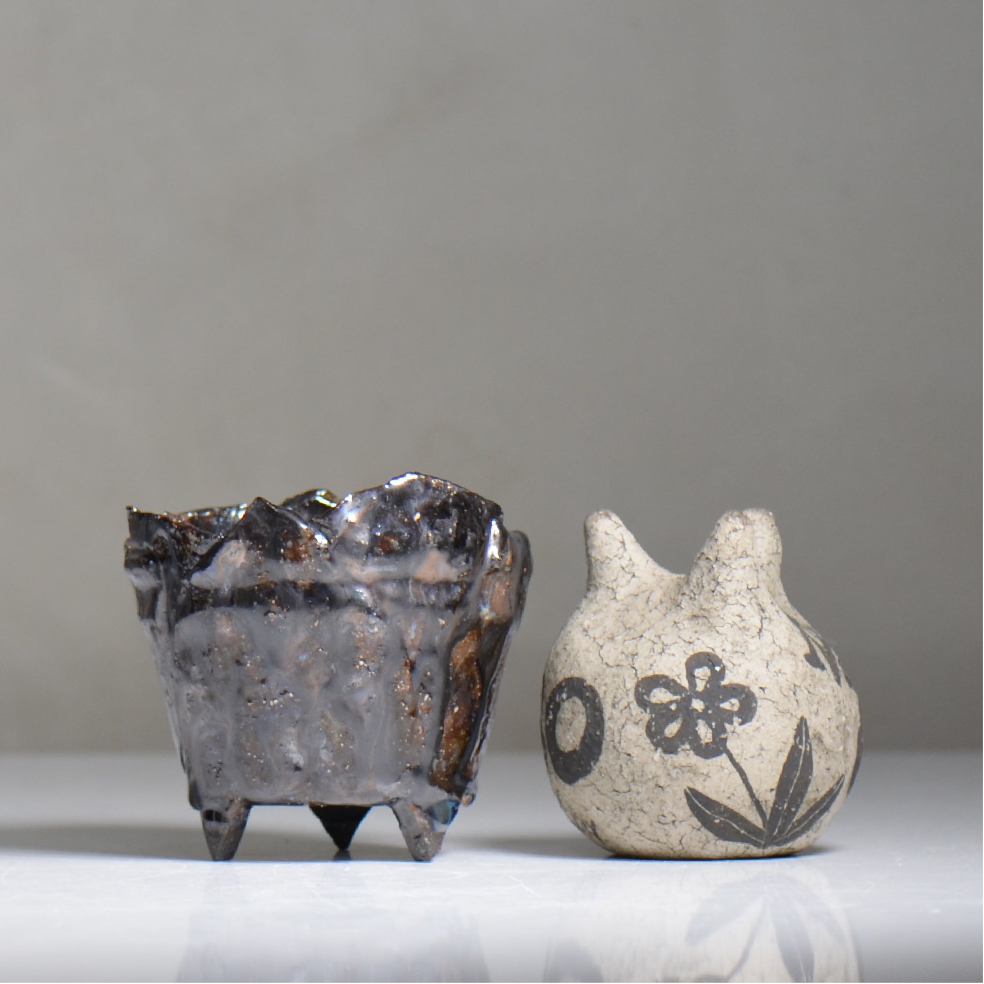 NAOTTERY / Luna /  nt2_ln02_ /  約 φ9.5cm /  植木鉢