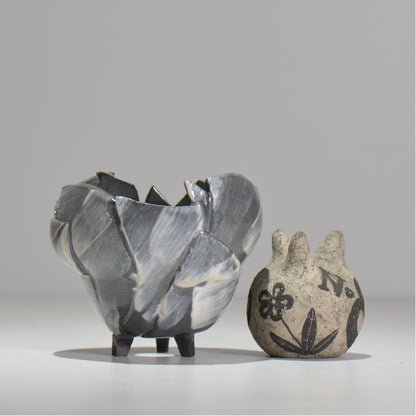 NAOTTERY / Nebula /  nt2_ne02_ / 約 φ12cm /  植木鉢