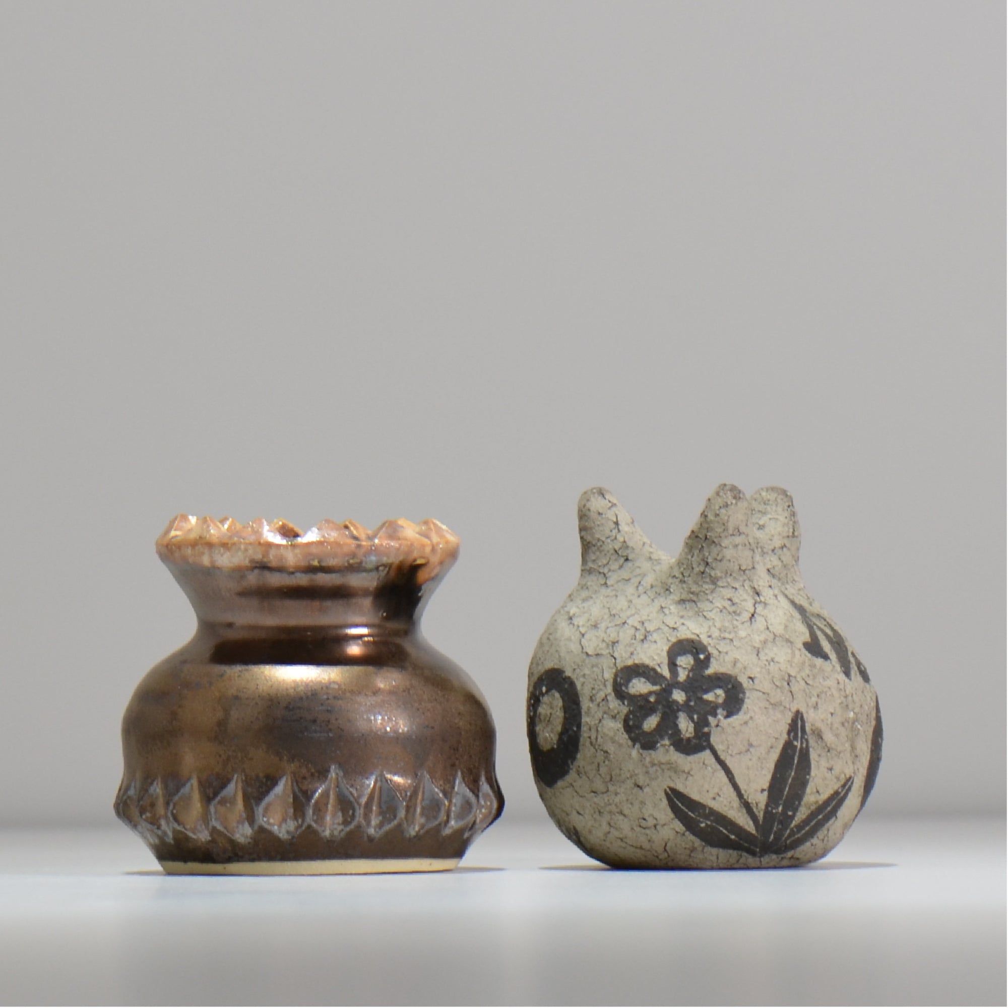 NAOTTERY / COSMOS / nt_ich01_xs / 底面 直径約8cm /花瓶 – ハチラボ
