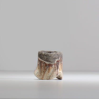 沼野秀章 / 刻ム音 / nu02_so01_xs / 約 φ5.5cm  /  植木鉢