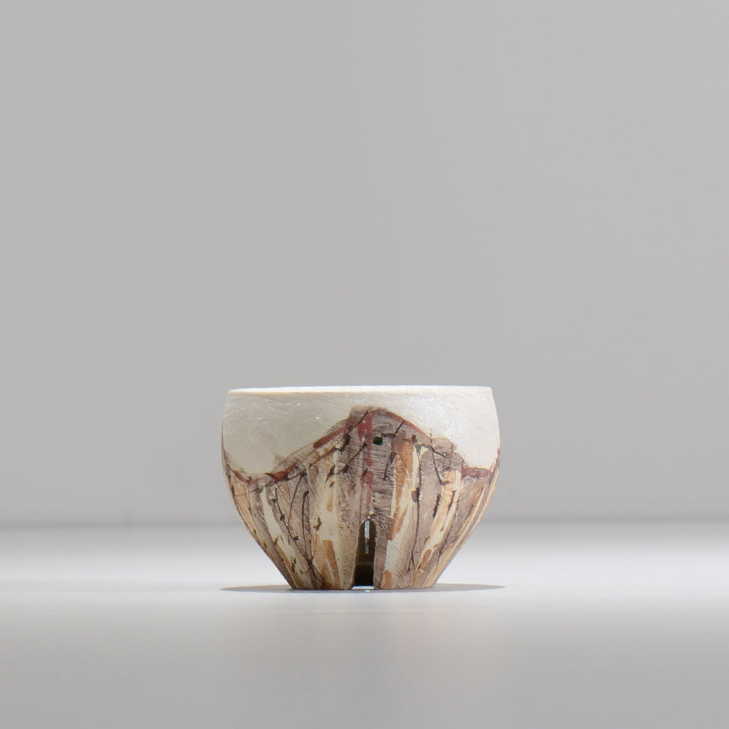 沼野秀章 / 刻ム音 / nu02_so03_xs / 約 φ7.7cm  /  植木鉢