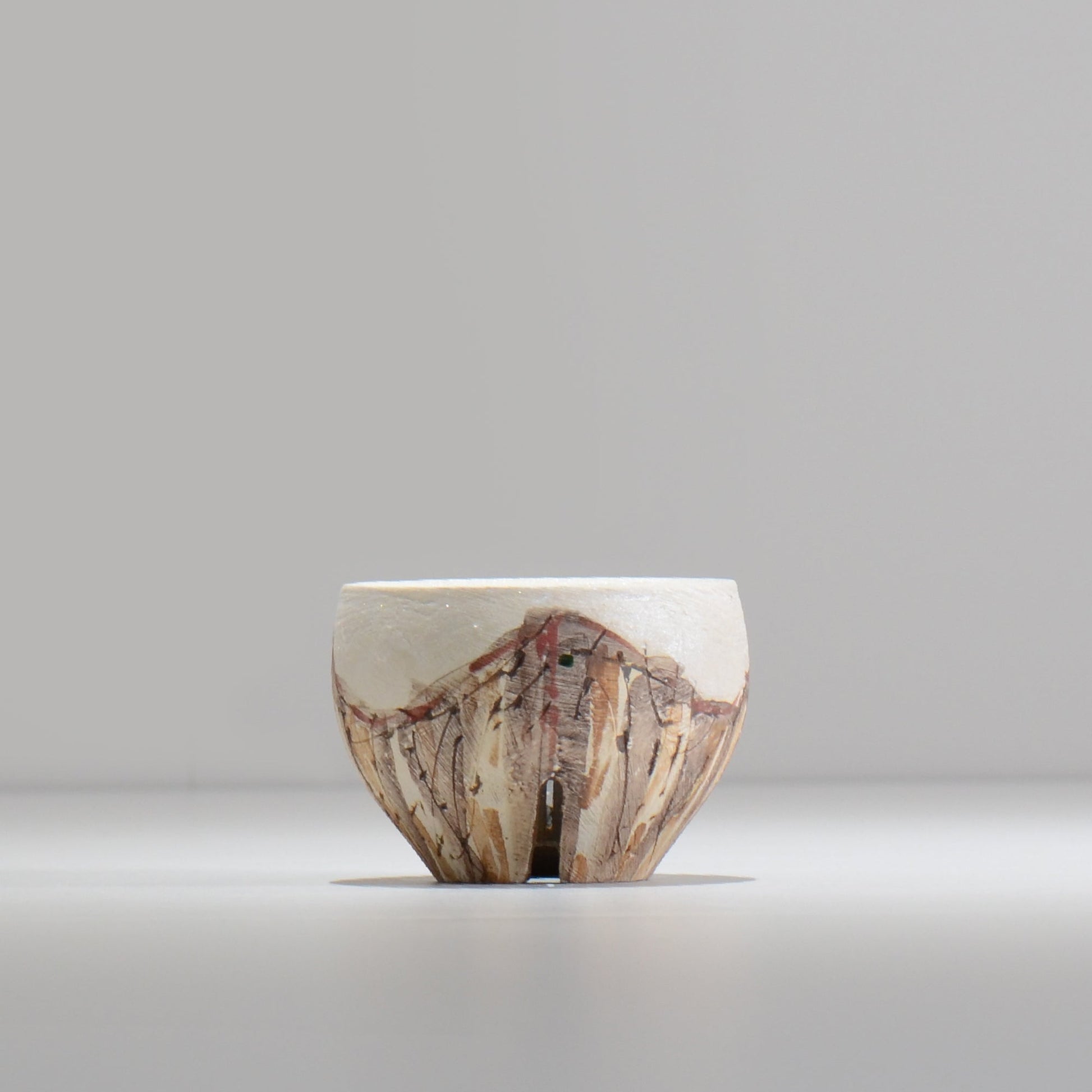 沼野秀章 / 刻ム音 / nu02_so03_xs / 約 φ7.7cm  /  植木鉢