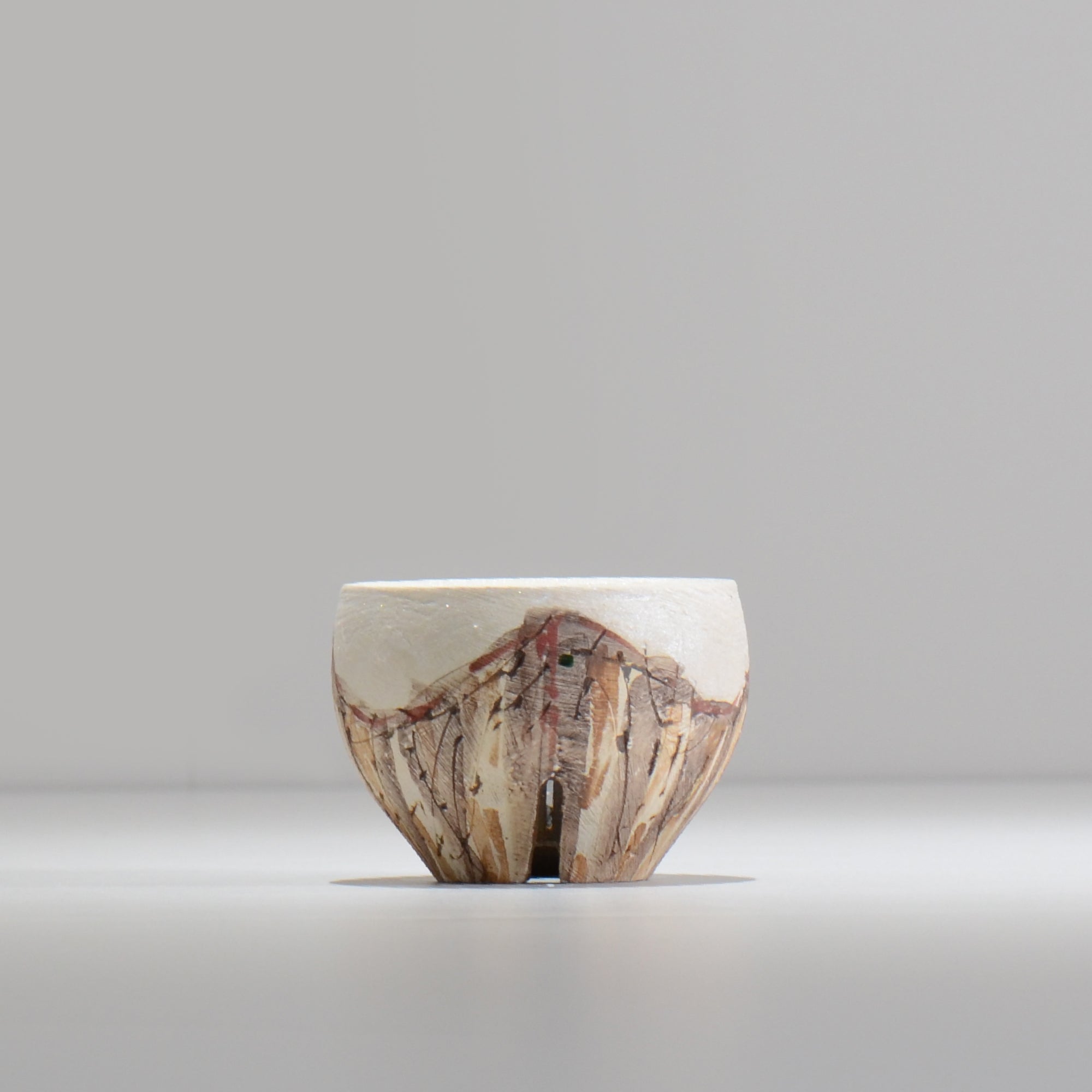 沼野秀章 / 刻ム音 / nu02_so03_xs / 約 φ7.7cm  /  植木鉢