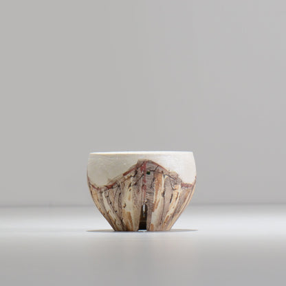 沼野秀章 / 刻ム音 / nu02_so03_xs / 約 φ7.7cm  /  植木鉢