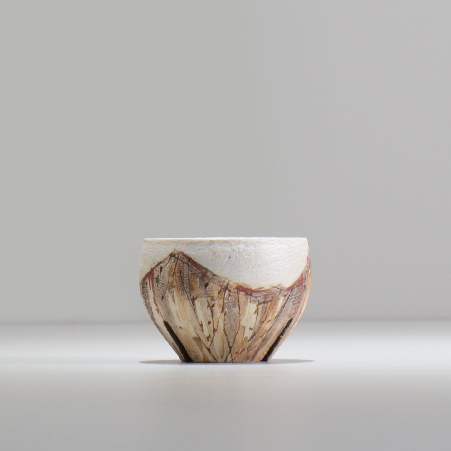 沼野秀章 / 刻ム音 / nu02_so03_xs / 約 φ7.7cm  /  植木鉢