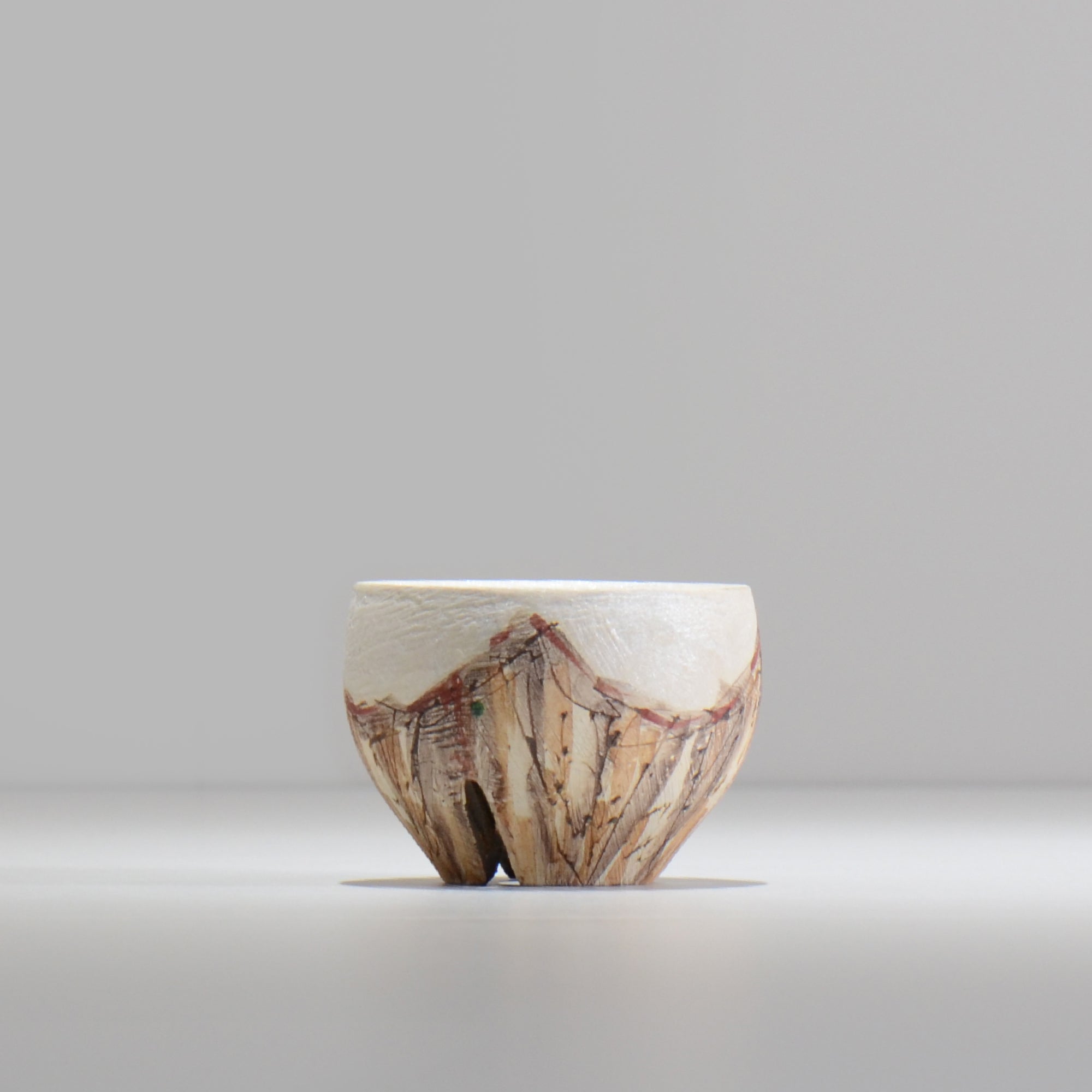 沼野秀章 / 刻ム音 / nu02_so03_xs / 約 φ7.7cm  /  植木鉢