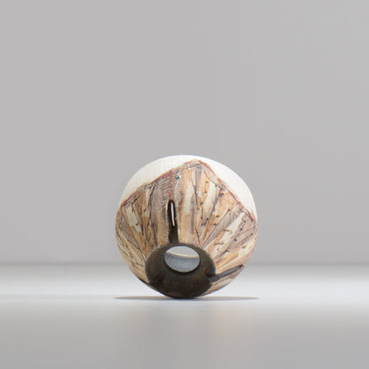 沼野秀章 / 刻ム音 / nu02_so03_xs / 約 φ7.7cm  /  植木鉢