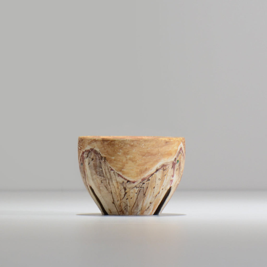 沼野秀章 / 刻ム音 / nu02_so05_xs / 約 φ8.5cm  /  植木鉢