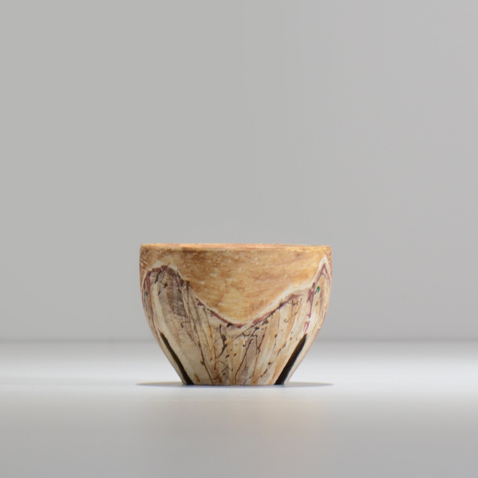 沼野秀章 / 刻ム音 / nu02_so05_xs / 約 φ8.5cm  /  植木鉢