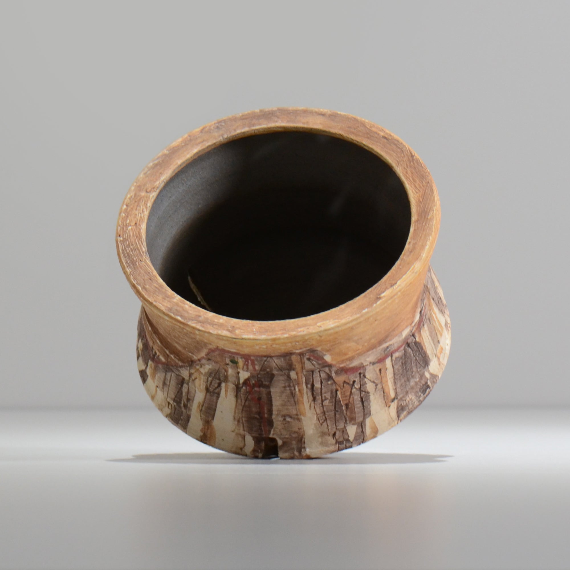 沼野秀章 / 刻ム音 / nu02_so12_m / 約 φ12.7cm  /  植木鉢