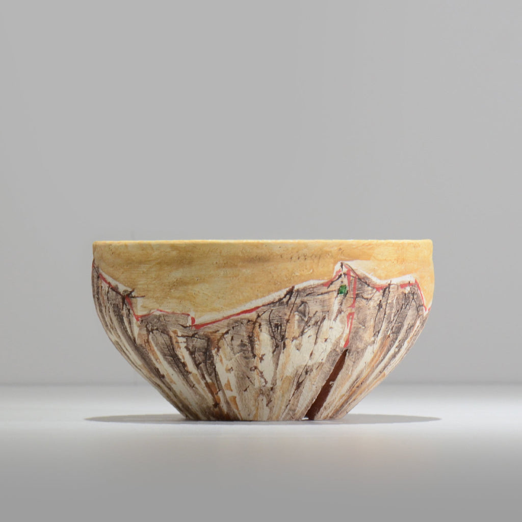 沼野秀章 / 刻ム音 / nu02_so18_l / 約 φ17.2cm  /  植木鉢