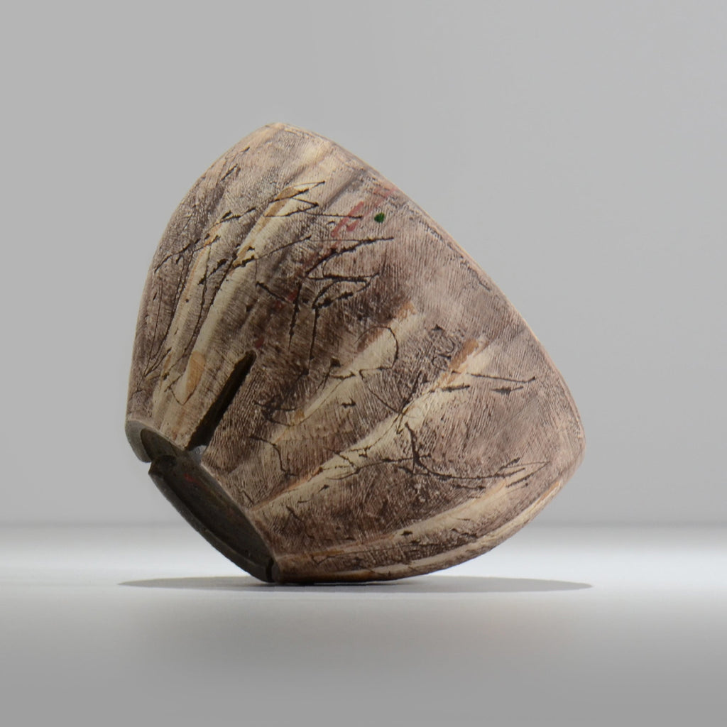 沼野秀章 / 刻ム音 / nu02_so19_l / 約 φ16.3cm  /  植木鉢