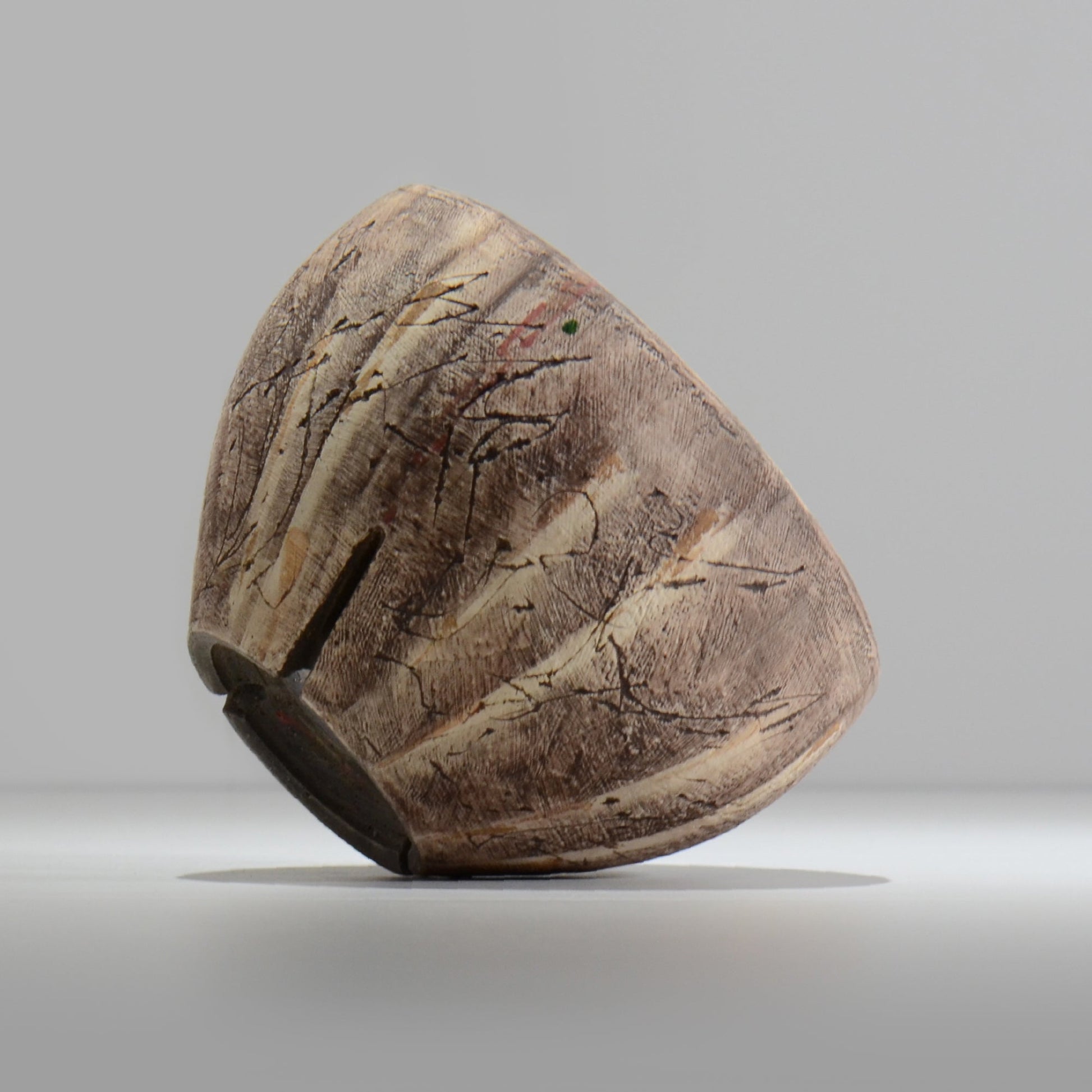 沼野秀章 / 刻ム音 / nu02_so19_l / 約 φ16.3cm  /  植木鉢