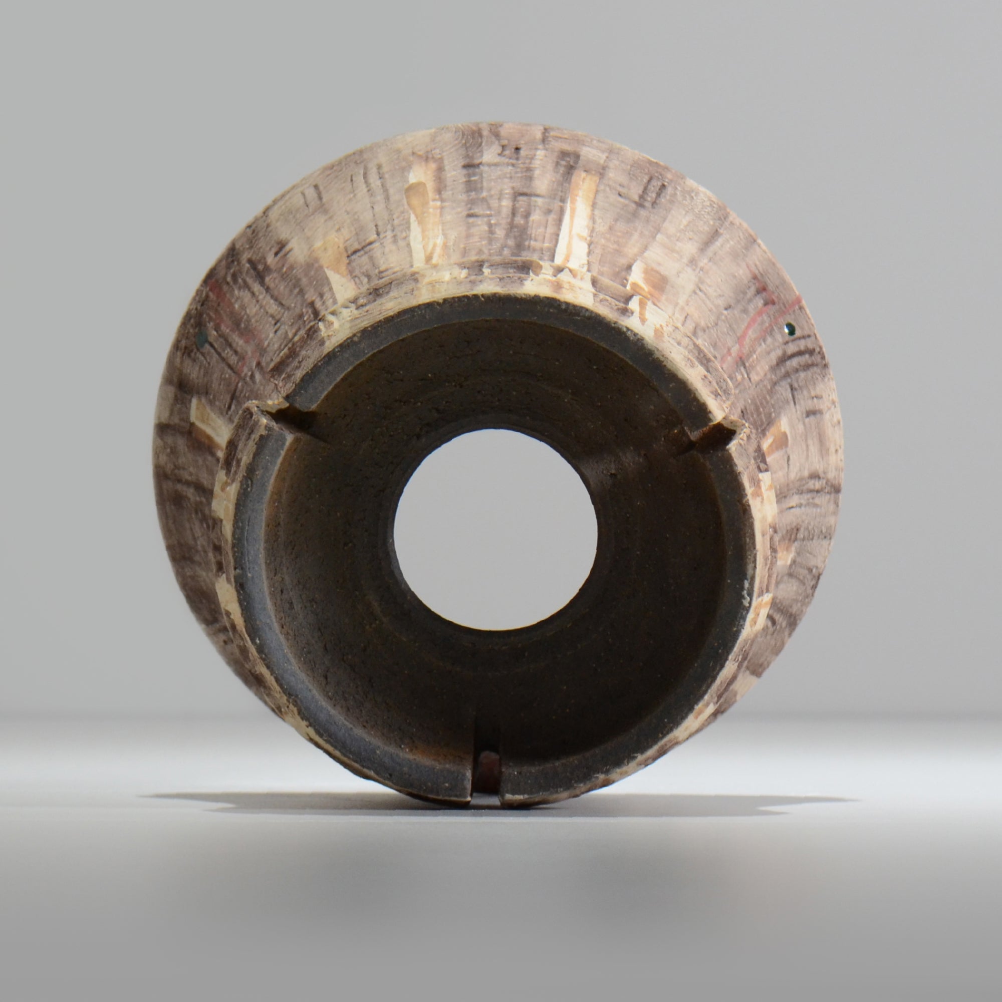 沼野秀章 / 刻ム音 / nu02_so20_l / 約 φ16.5cm  /  植木鉢