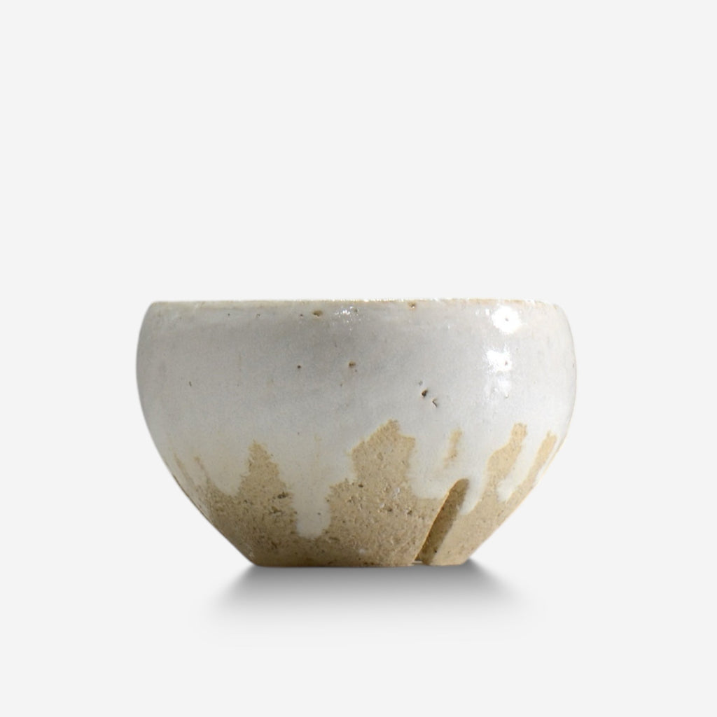 沼野秀章 / nu_white 03/  約 φ14cm  /  植木鉢