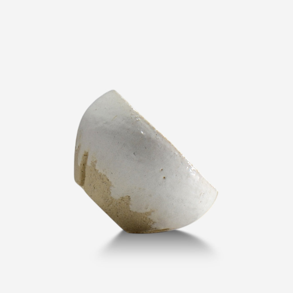 沼野秀章 / nu_white 03/  約 φ14cm  /  植木鉢