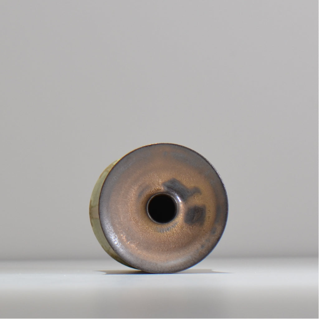 仲田唯希人/ 笠間長石釉花器 / ny_ichi01_xs / 底面 直径約4.2cm / 花瓶 