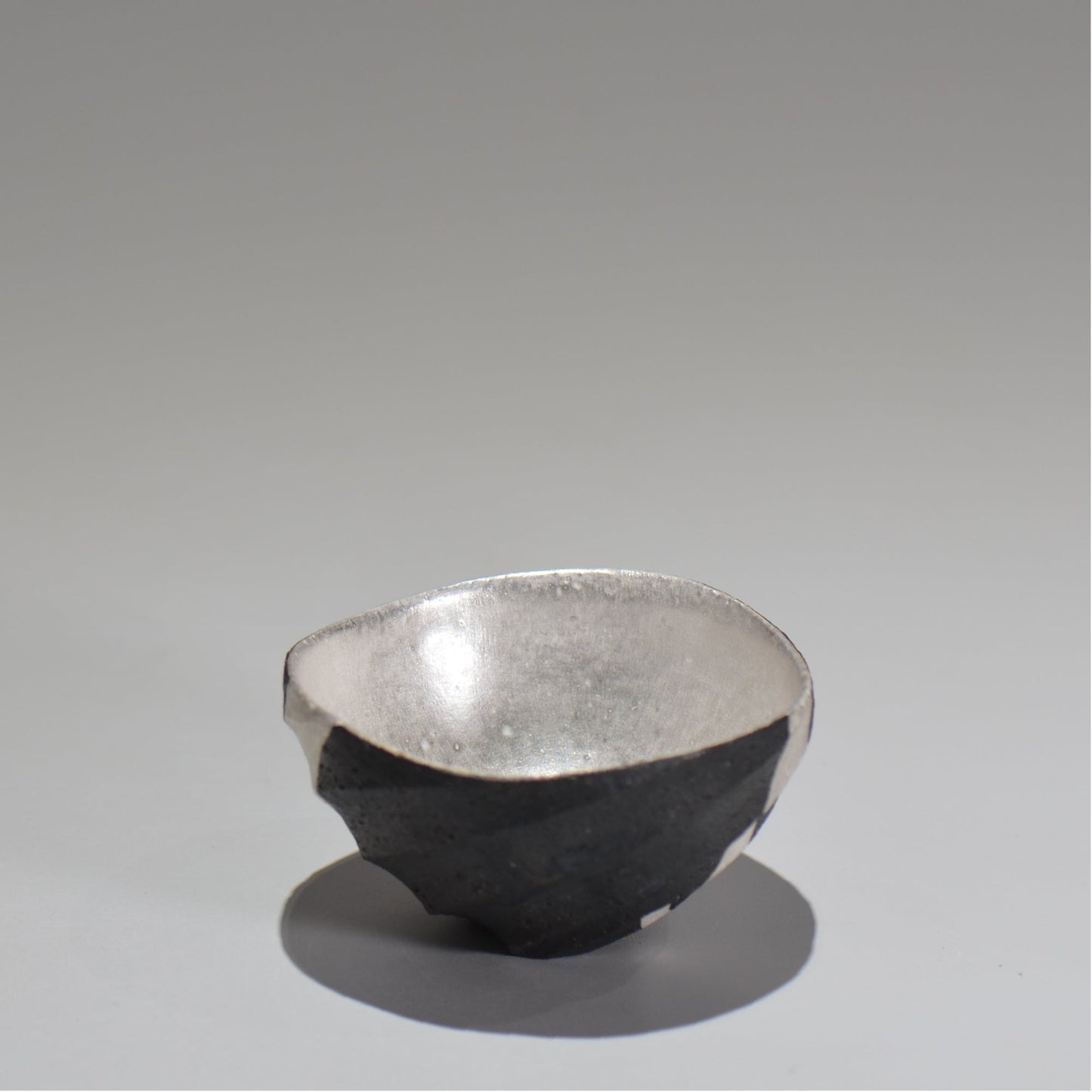 沖 誠  / 銀彩spiralぐい呑 /  om_03