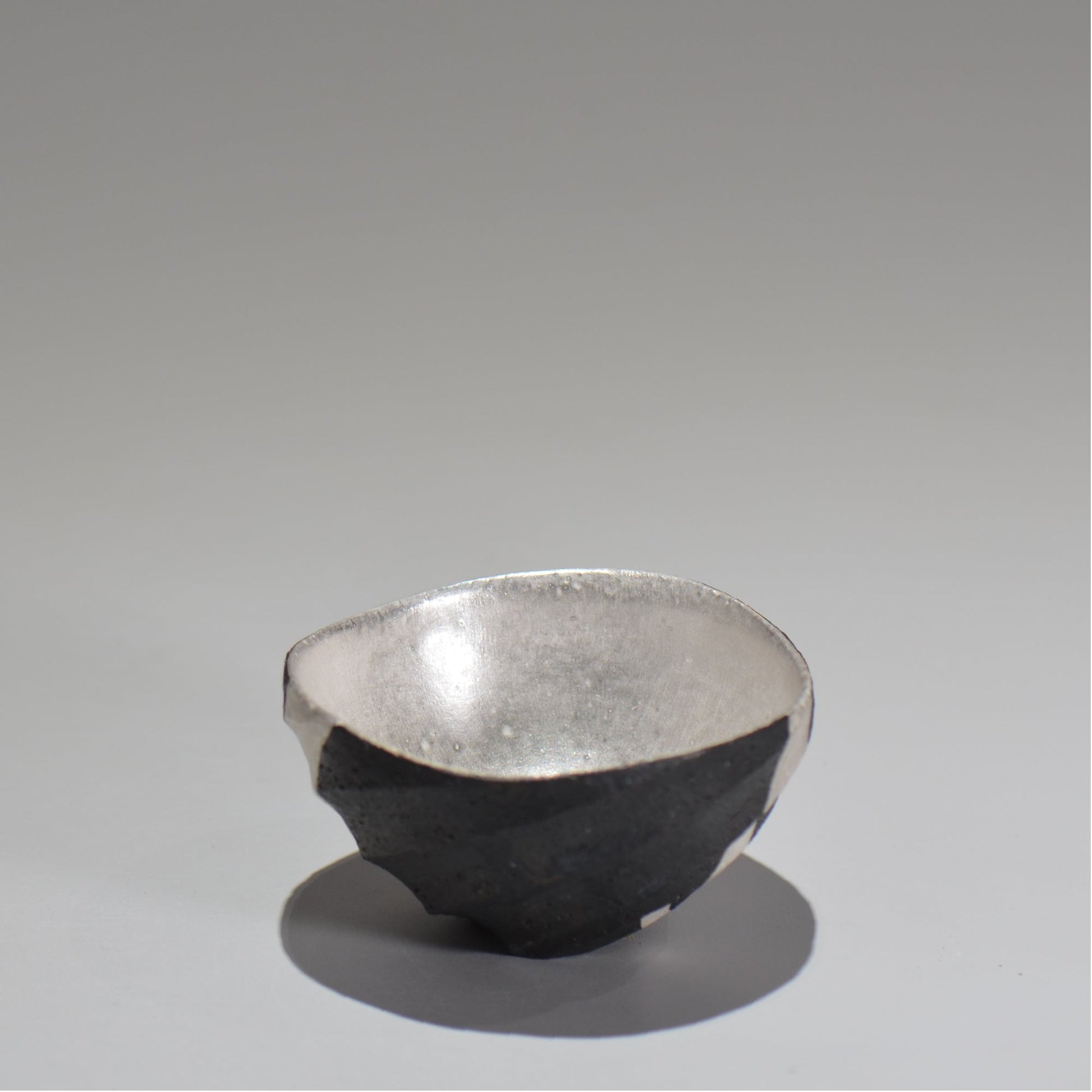 沖 誠  / 銀彩spiralぐい呑 /  om_03