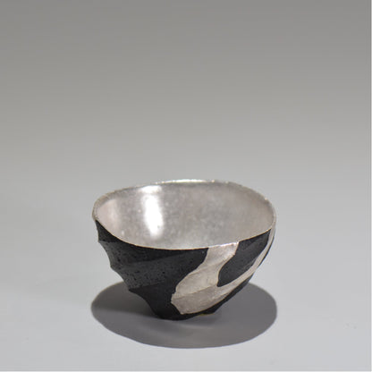 沖 誠  / 銀彩spiralぐい呑 /  om_04