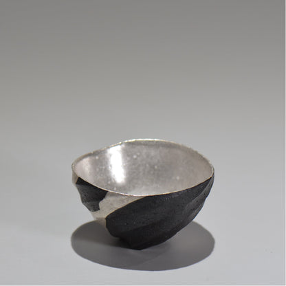 沖 誠  / 銀彩spiralぐい呑 /  om_04