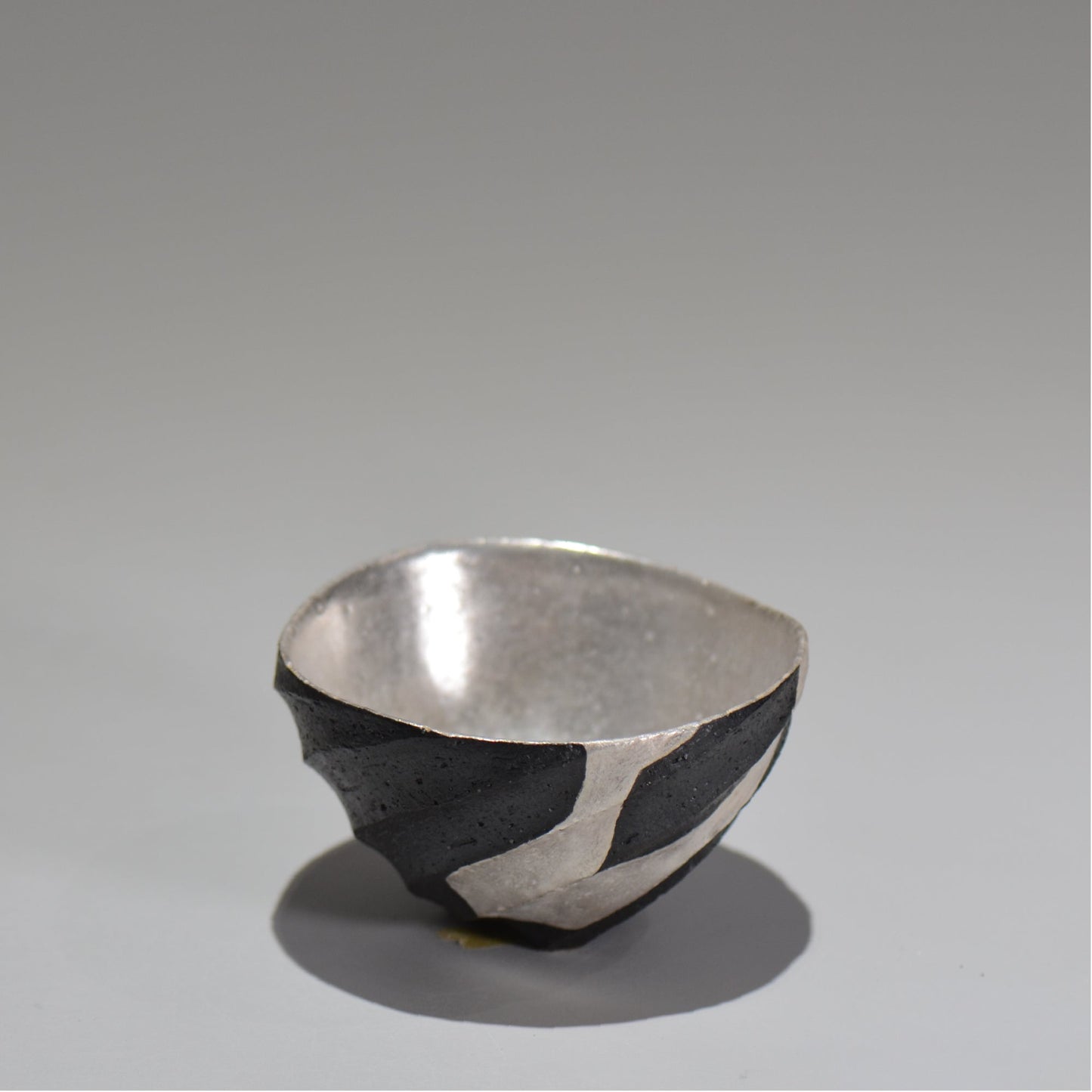 沖 誠  / 銀彩spiralぐい呑 /  om_04