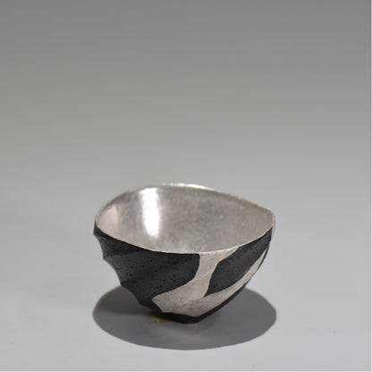 沖 誠  / 銀彩spiralぐい呑 /  om_04