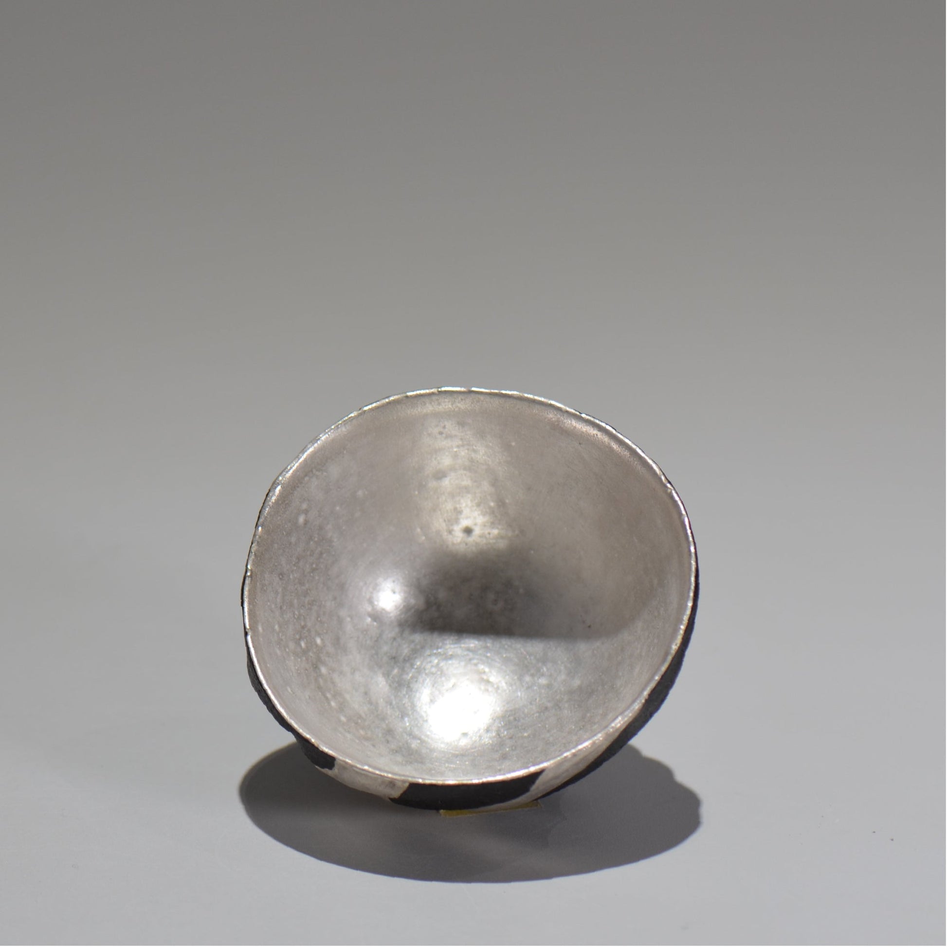 沖 誠  / 銀彩spiralぐい呑 /  om_04