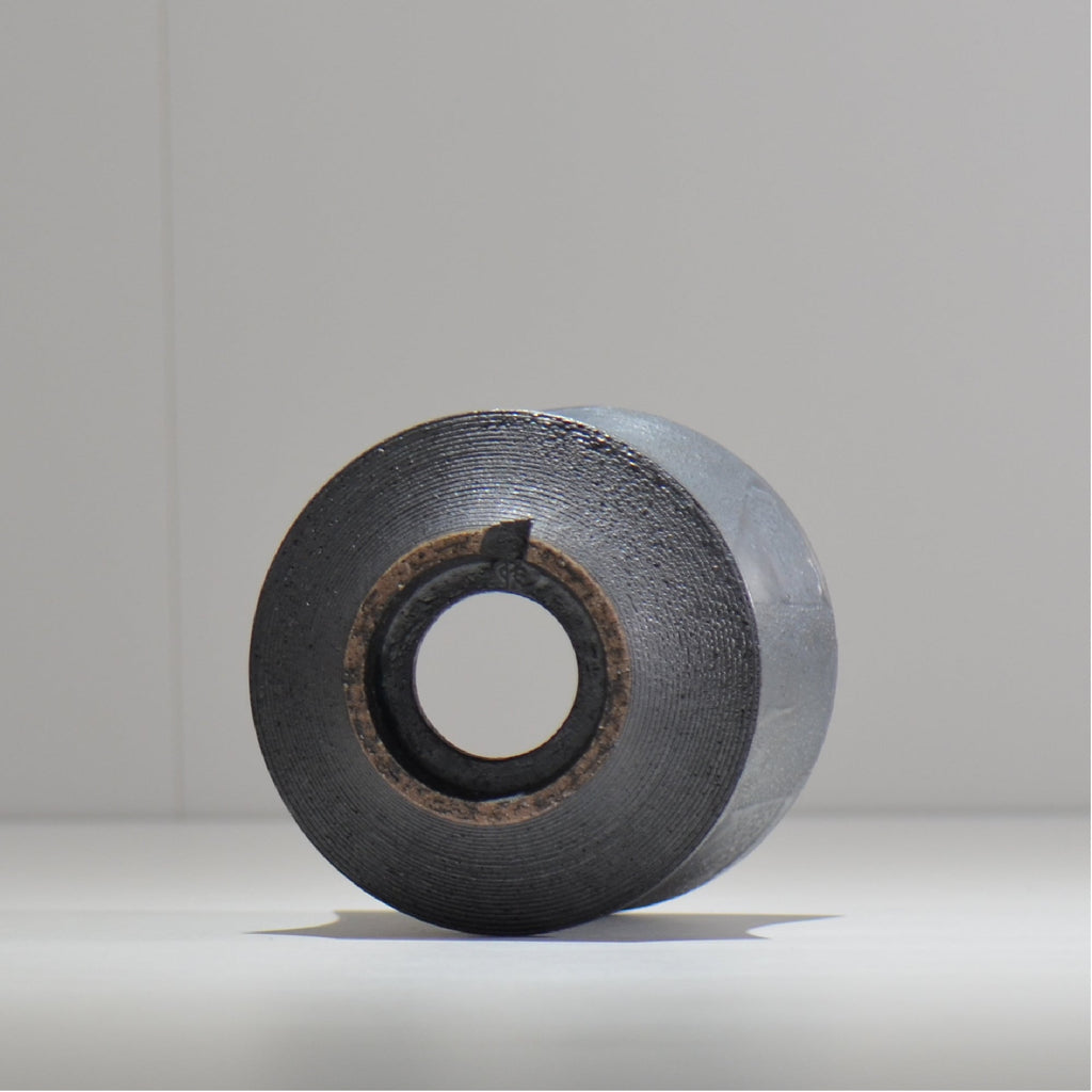 沖誠 / 燻し銀彩 釉彩 cylinder / om_iyc01_s/ 約φ11cm  / 植木鉢