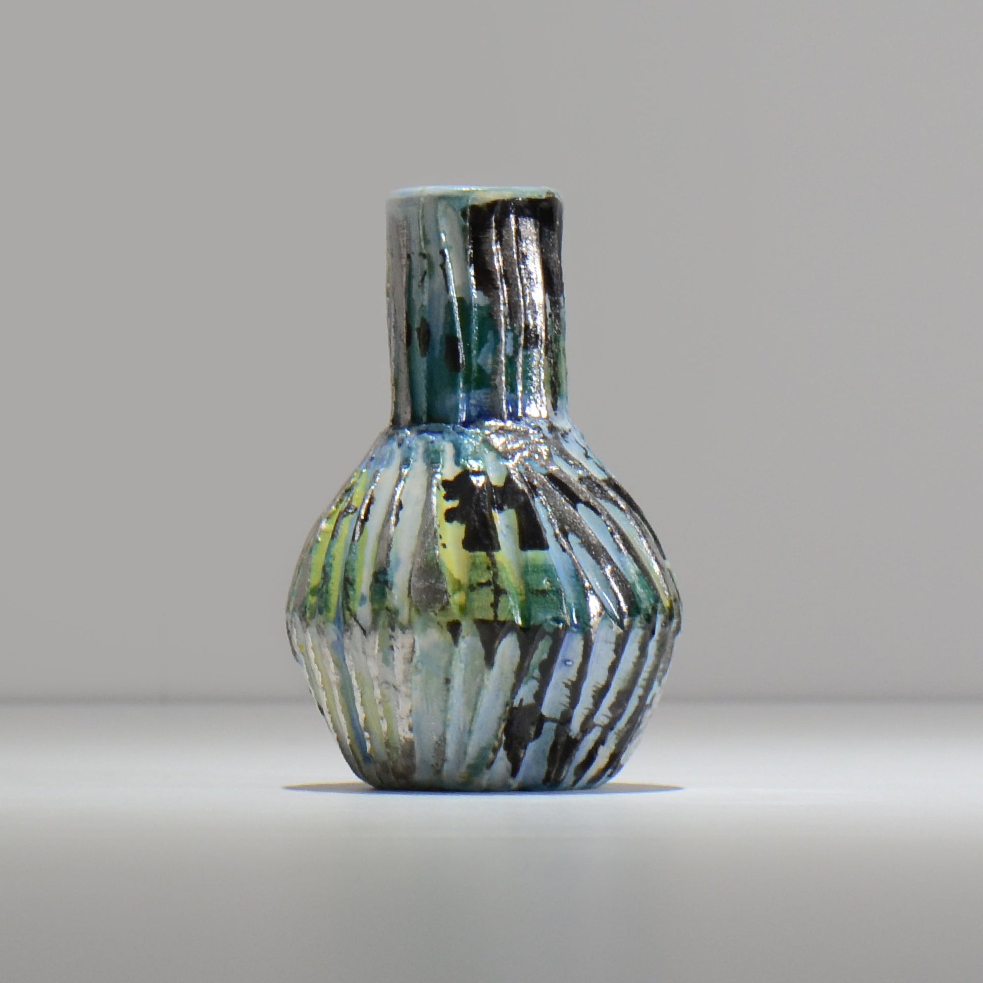 東絵理 / 一輪挿し プラチナ / platinum01_ichi02 / 約φ8.1cm / 花瓶