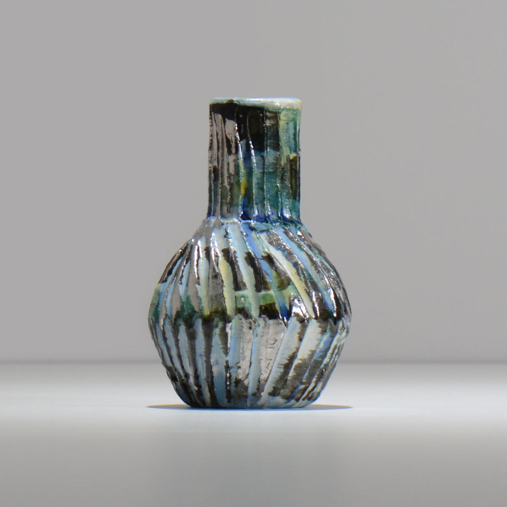 東絵理 / 一輪挿し プラチナ / platinum01_ichi02 / 約φ8.1cm / 花瓶