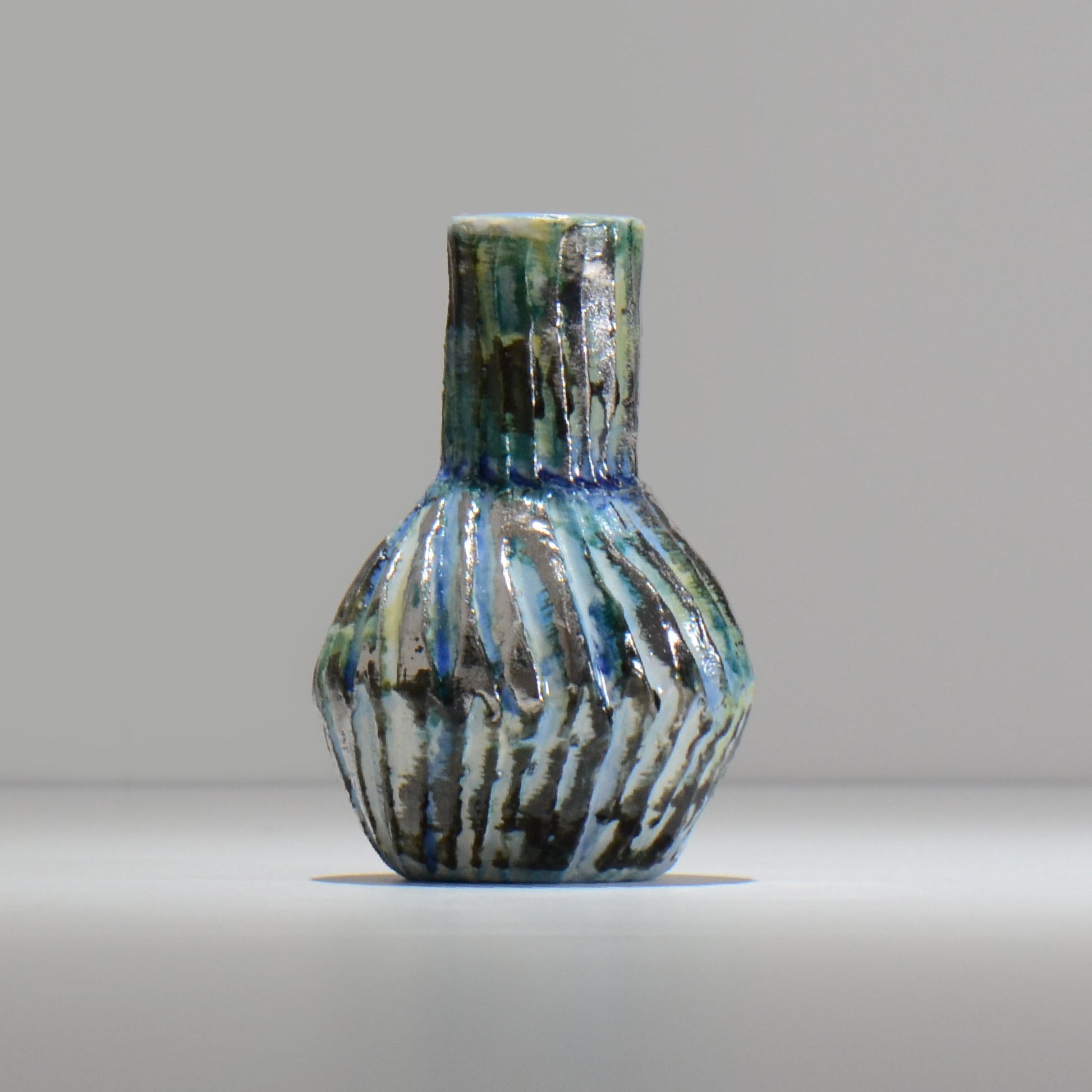 東絵理 / 一輪挿し プラチナ / platinum01_ichi02 / 約φ8.1cm / 花瓶