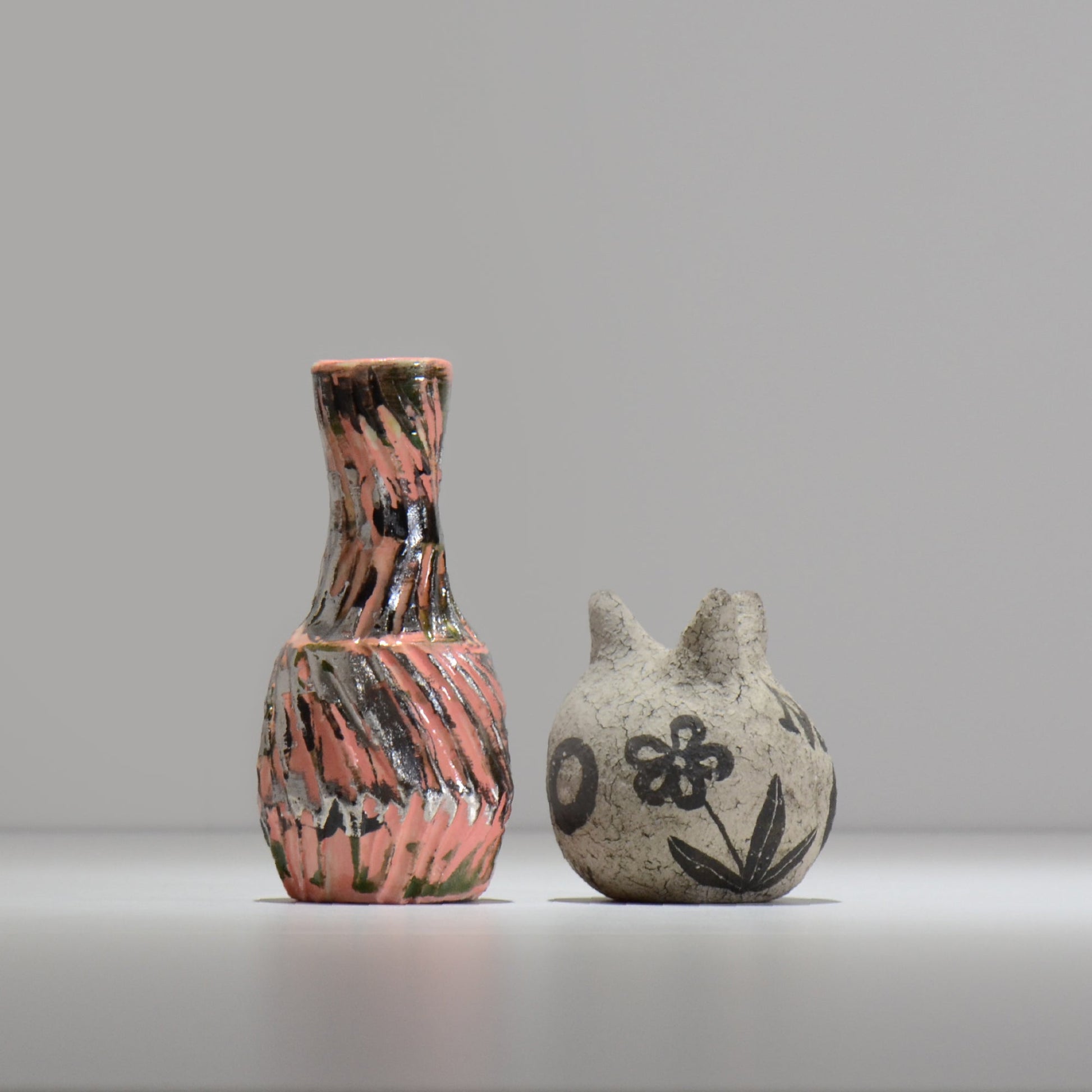 東絵理 / 一輪挿し プラチナ / platinum01_ichi03 / 約φ6.7cm / 花瓶