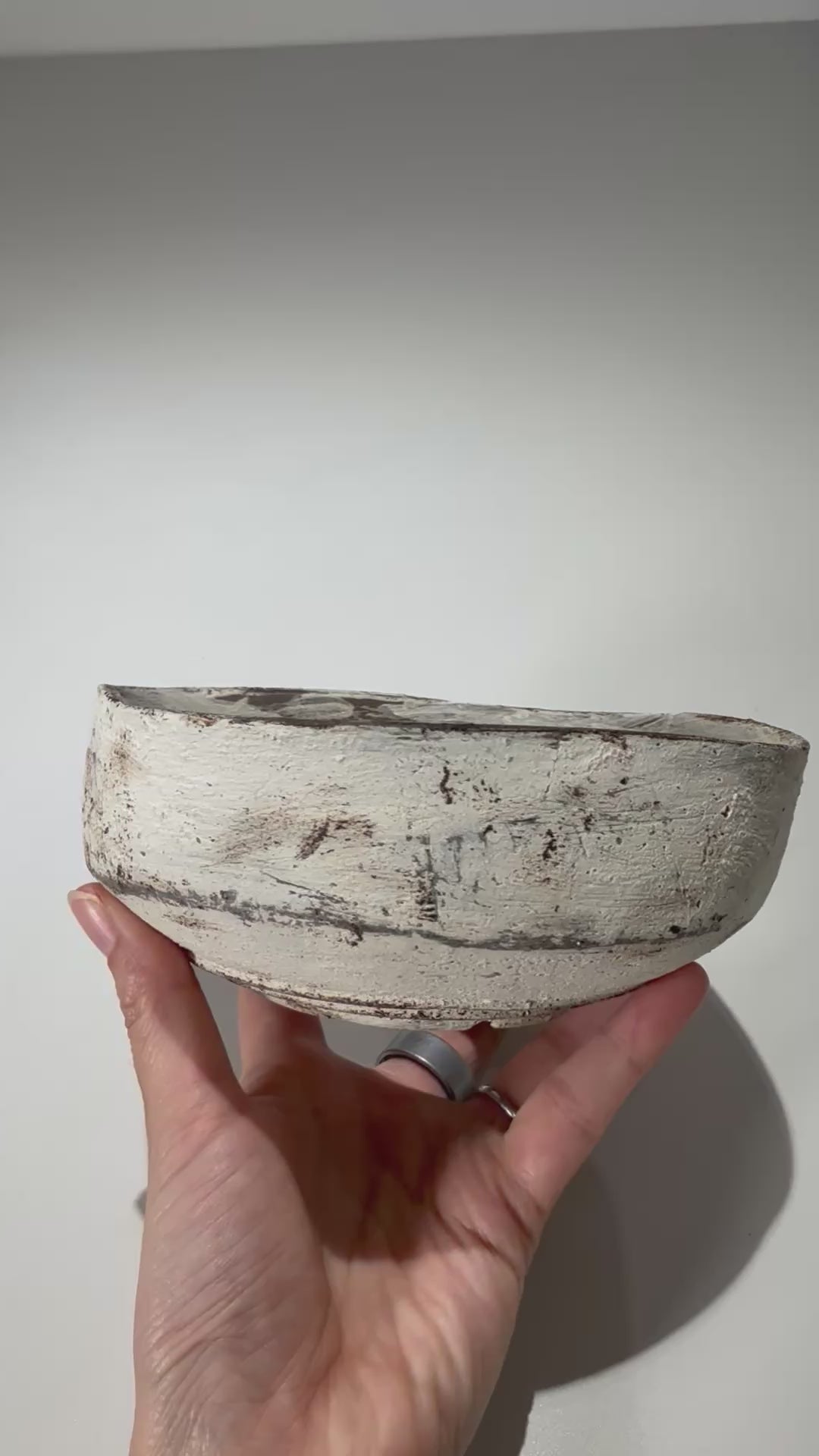 照鉢-terrace cotta- / ALBION / tc3_al09_m / 約13.5cm × 植木鉢