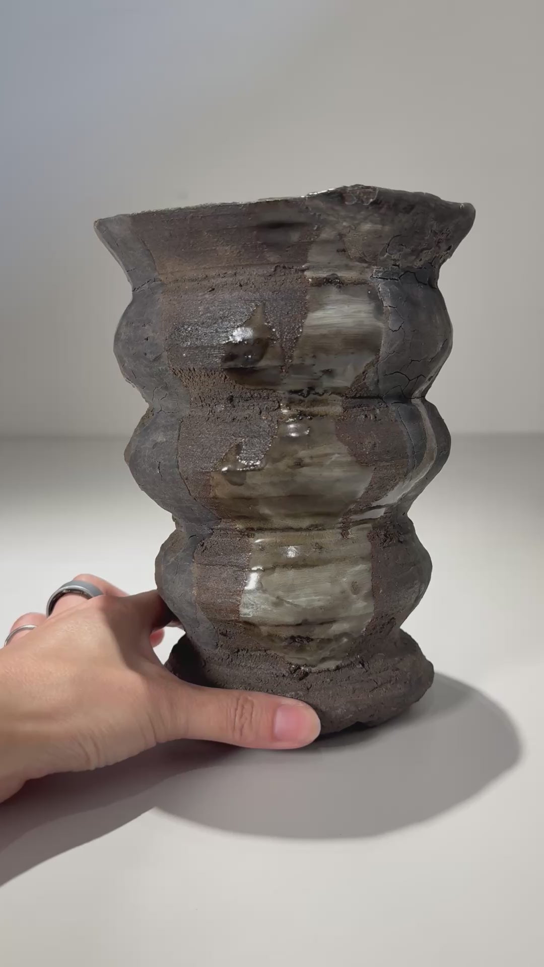 川合 牧人 / JOUKON / mk_ju10_m / 約φ14cm / 植木鉢 – ハチラボ