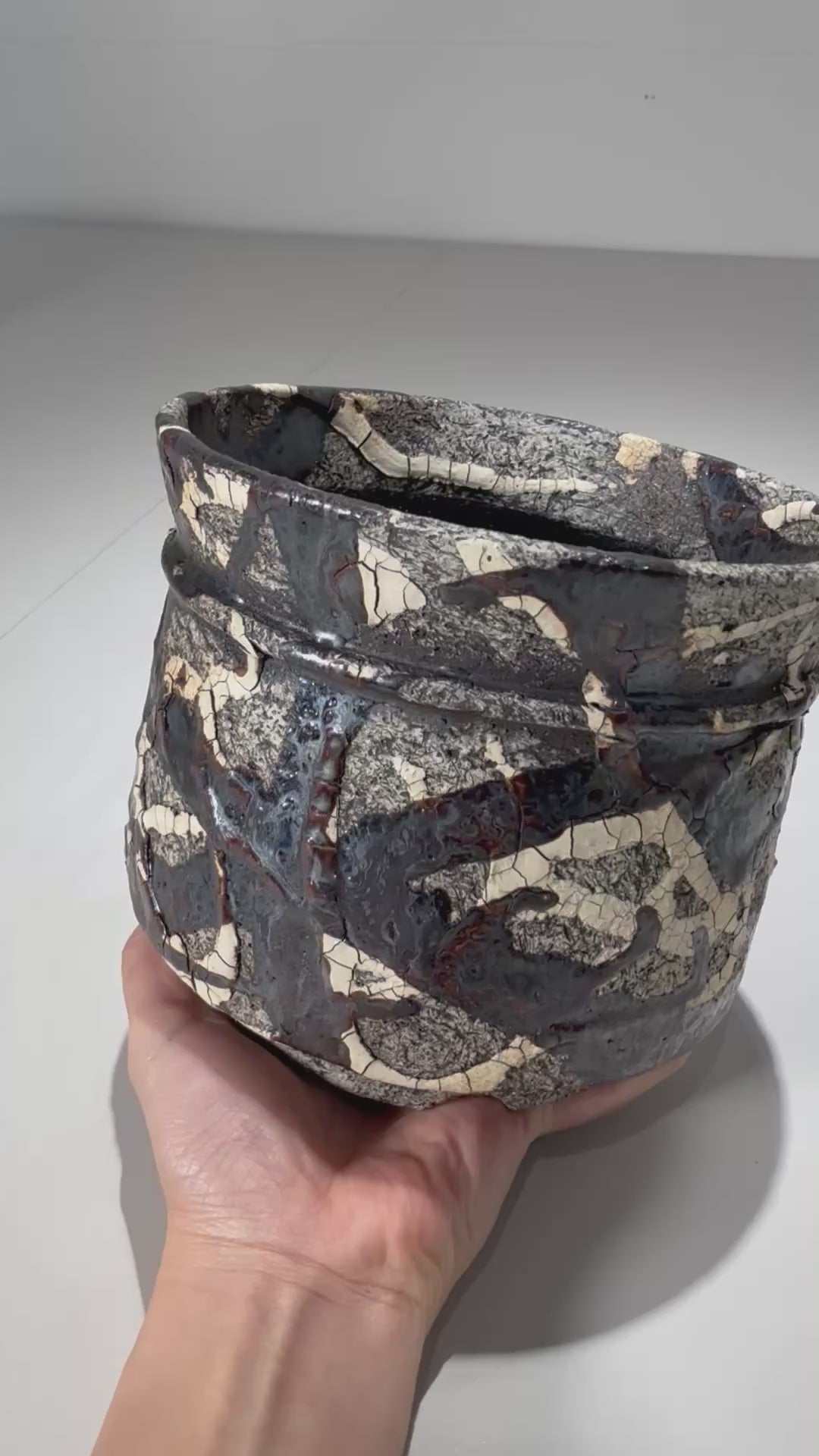 松井邦明 /  蔓  / mk2_kz13_l / 約 15.5cm / 植木鉢