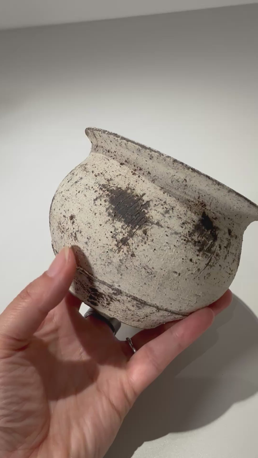 照鉢-terrace cotta- / ALBION / tc3_al08_s / 約10.7cm × 植木鉢